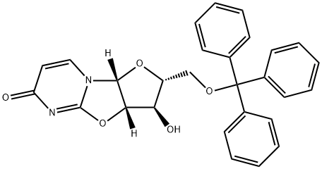 2,2'-ANHYDRO-1-(5'-O-TRIPHENYLMETHYL-BETA-D-ARABINOFURANOSYL)-URACIL
