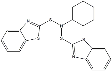 N-环已基-双(2-巯基苯并噻唑)次磺酰亚胺