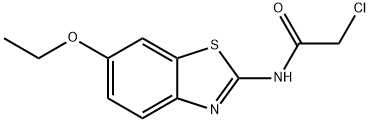 2-氯-N-(6-乙氧基-苯并噻唑-2-基)-乙酰胺