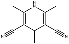 1,4-DIHYDRO-2,4,6-TRIMETHYL-3,5-PYRIDINEDICARBONITRILE
