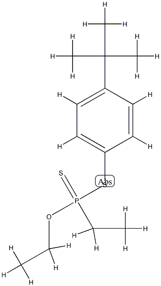 Ethyldithiophosphonic acid=S-[4-(1,1-dimethylethyl)phenyl]O-ethyl ester