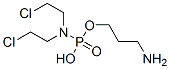 N,N-Bis(2-chloroethyl)amidophosphoric acid 3-aminopropyl ester