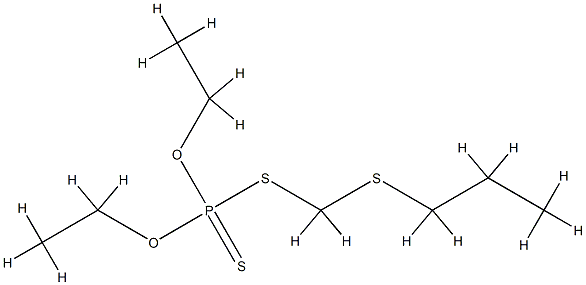 diethoxy-(propylsulfanylmethylsulfanyl)-sulfanylidene-phosphorane