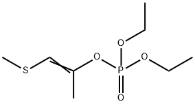 Phosphoric acid diethyl 1-methyl-2-(methylthio)ethenyl ester