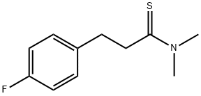 Benzenepropanethioamide,  4-fluoro-N,N-dimethyl-