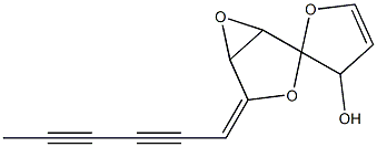 4-(2,4-Hexadiynylidene)spiro[3,6-dioxabicyclo[3.1.0]hexane-2,2'(3'H)-furan]-3'-ol