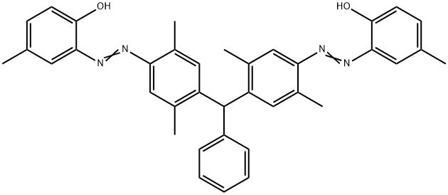 2,2'-[benzylidenebis[(2,5-dimethyl-4,1-phenylene)azo]]bis[p-cresol]