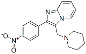 2-(p-Nitrophenyl)-3-(piperidinomethyl)imidazo[1,2-a]pyridine