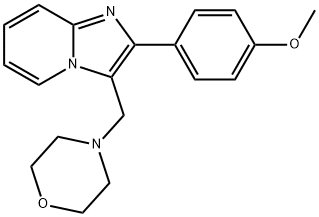 2-(p-Methoxyphenyl)-3-(morpholinomethyl)imidazo[1,2-a]pyridine