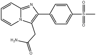 2-[p-(Methylsulfonyl)phenyl]imidazo[1,2-a]pyridine-3-acetamide