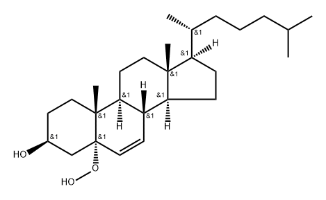 3β-Hydroxy-5-hydroperoxy-5α-cholest-6-ene