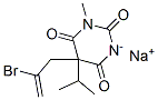 SODIUM,5-(2-BROMOPROP-2-ENYL)-1-METHYL-4,6-DIOXO-5-PROPAN-2-YLPYRIMIDIN-2-OLATE