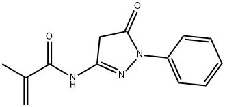 N-(4,5-dihydro-5-oxo-1-phenyl-1H-pyrazol-3-yl)methacrylamide