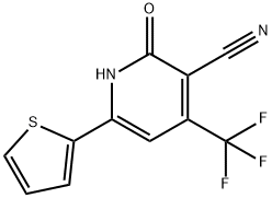 2-HYDROXY-6-(2-THIENYL)-4-(TRIFLUOROMETHYL)NICOTINONITRILE