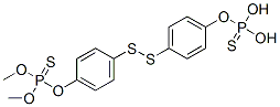 [Dithiobis(4,1-phenyleneoxy)]bis(phosphonothioic acid O,O-dimethyl) ester