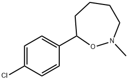 7-(p-Chlorophenyl)hexahydro-2-methyl-1,2-oxazepine