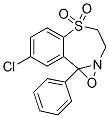 8-Chloro-3,4-dihydro-9b-phenyl-9bH-oxazirino[2,3-d][1,4]benzothiazepine 5,5-dioxide