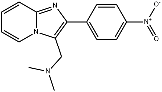 3-[(Dimethylamino)methyl]-2-(p-nitrophenyl)imidazo[1,2-a]pyridine