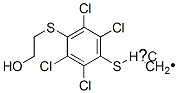 2-[2,3,5,6-tetrachloro-4-(2-hydroxyethylsulfanyl)phenyl]sulfanylethano l