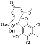 (+)-5,7-Dichloro-4-hydroxy-6'-methoxy-6-methyl-3,4'-dioxospiro[benzofuran-2(3H),1'-[2,5]cyclohexadiene]-2'-carboxylic acid