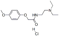 N-[2-(diethylamino)ethyl]-2-(4-methoxyphenoxy)acetamide monohydrochloride