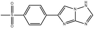 5-[4-(Methylsulfonyl)phenyl]-1H-imidazo[1,2-b][1,2,4]triazole