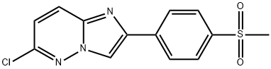 6-Chloro-2-[4-(methylsulfonyl)phenyl]imidazo[1,2-b]pyridazine