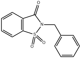 2-苄基苯并[D]异噻唑-3(2H)-酮1,1-二OXIDE