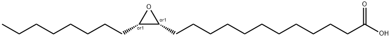 3β-Octyloxirane-2β-dodecanoic acid
