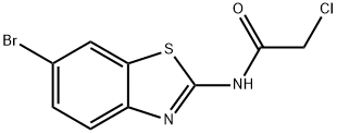 N-(6-溴-1,3-苯并噻唑-2-基)-2-氯乙酰胺