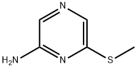 Pyrazinamine, 6-(methylthio)- (9CI)