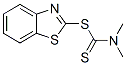 Dimethyldithiocarbamic acid benzothiazole-2-yl ester