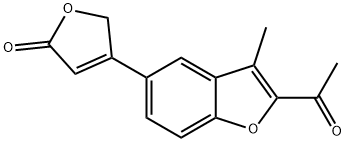 4-(2-乙酰基-3-甲基苯并呋喃-5-基)呋喃-2(5H)-酮