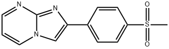 2-[p-(Methylsulfonyl)phenyl]imidazo[1,2-a]pyrimidine