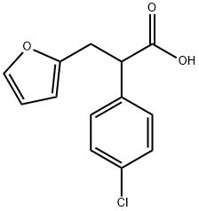 α-(p-Chlorophenyl)-2-furanpropionic acid