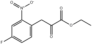 4-FLUORO-2-NITRO-ALPHA-OXO-BENZENE PROPANOIC ACID ETHYL ESTER