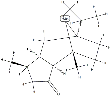 (1R)-1,3aβ,4,5,6,7,8,8aβ-Octahydro-1α,4-dimethyl-7-isopropyl-4α,7α-epoxyazulen-3(2H)-one