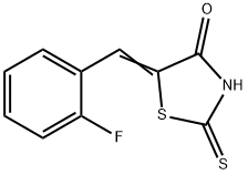 5-(2-氟苯亚甲基)-2-硫代-四氢噻唑-4-酮