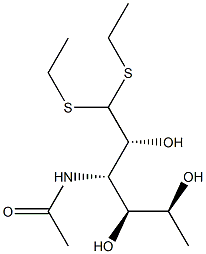 3-Acetylamino-3,6-dideoxy-L-ido-hexose diethyl dithioacetal