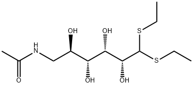 6-Acetylamino-6-deoxy-D-gluco-hexose diethyl dithioacetal