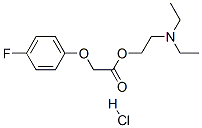 2-diethylaminoethyl 2-(4-fluorophenoxy)acetate hydrochloride