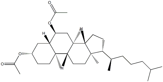 5α-Cholestane-3β,6α-diol diacetate