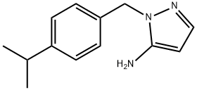 1-(4-异丙基苄基)-1H-吡唑-5-胺