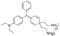 [4-[[4-(diethylamino)phenyl]phenylmethylene]-2,5-cyclohexadien-1-ylidene]diethylammonium chloride