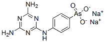 disodium [4-[(4,6-diamino-1,3,5-triazin-2-yl)amino]phenyl]arsonate