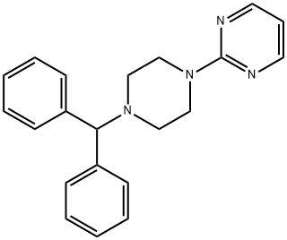 2-(4-Diphenylmethyl-1-piperazinyl)pyrimidine