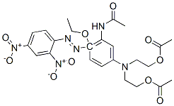 2,2'-[[5-acetamido-4-[(2,4-dinitrophenyl)azo]-4-ethoxyphenyl]imino]diethyl diacetate
