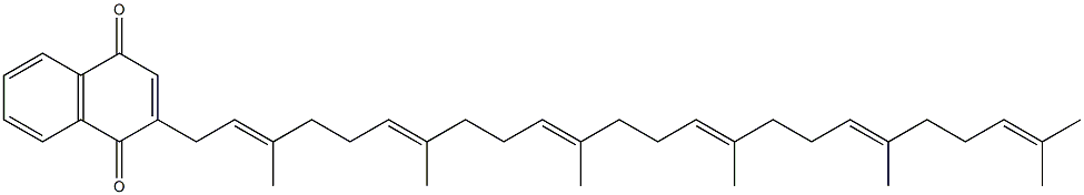 2-[(2E,6E,10E,14E,18E)-3,7,11,15,19,23-Hexamethyl-2,6,10,14,18,22-tetracosahexenyl]naphthalene-1,4-dione