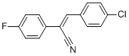 (E)-4-CHLORO-ALPHA-(4-FLUOROPHENYL)CINN&