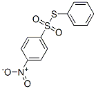 4-Nitrobenzenesulfonothioic acid S-phenyl ester
